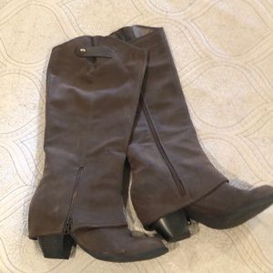 Fergalicious by Fergie faux suede riding boots